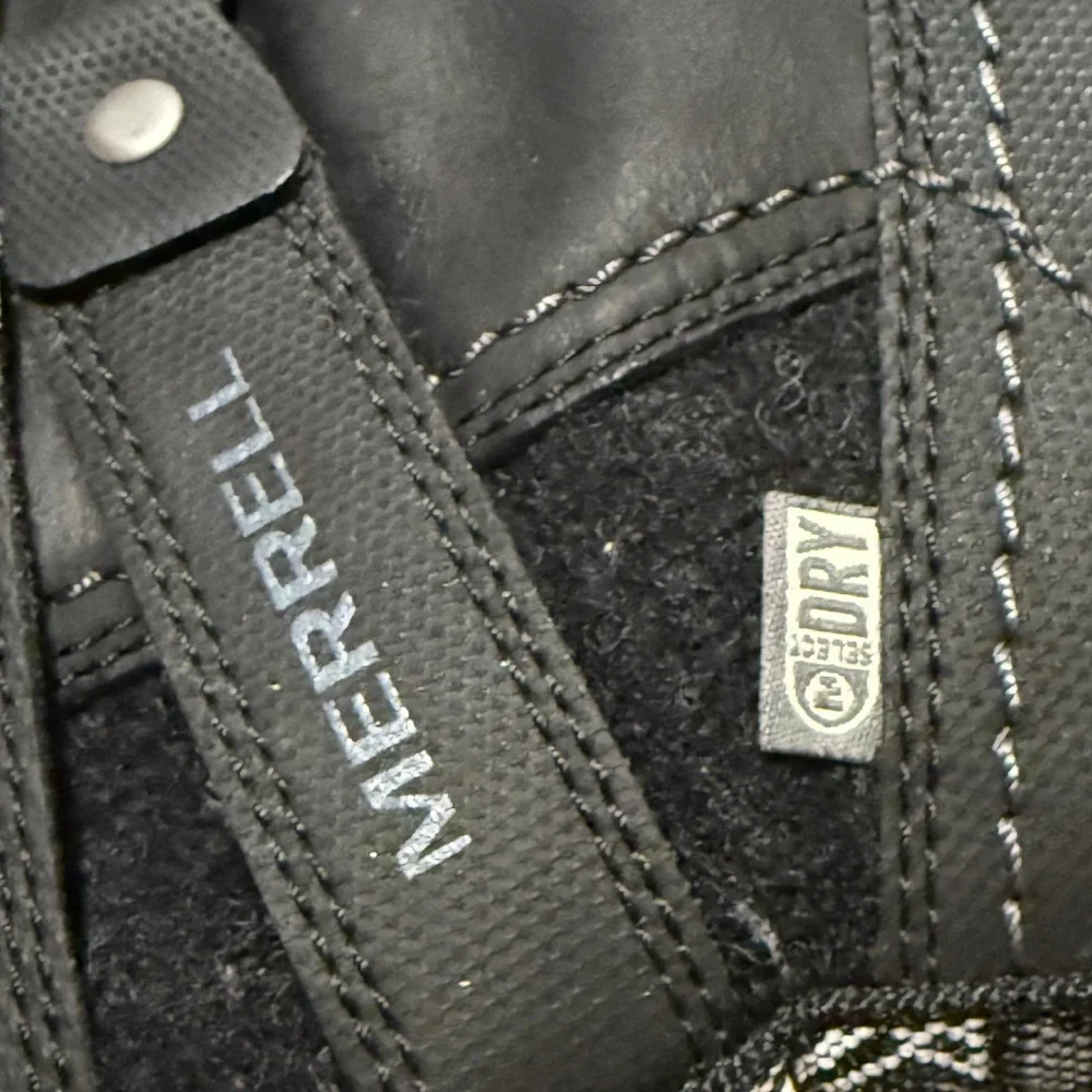 Merrell Womens‎ Sylva Tall Waterproof Winter Snow Boots Black Leather 5.5 - Picture 6 of 8